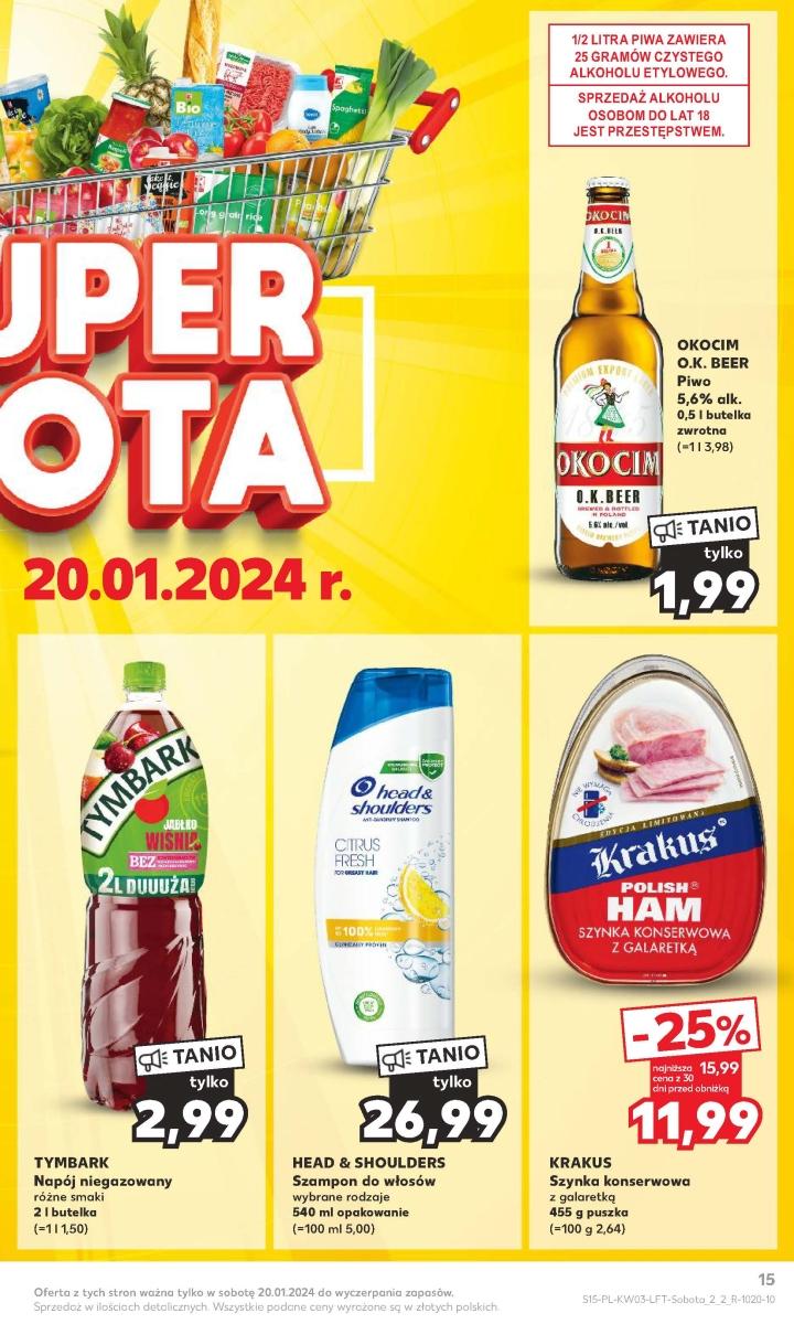 Gazetka promocyjna Kaufland str. 15