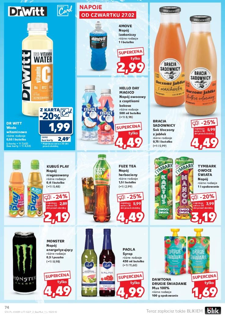 Gazetka promocyjna Kaufland str. 74