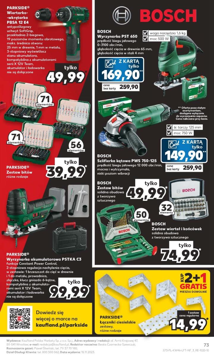 Gazetka promocyjna Kaufland str. 73