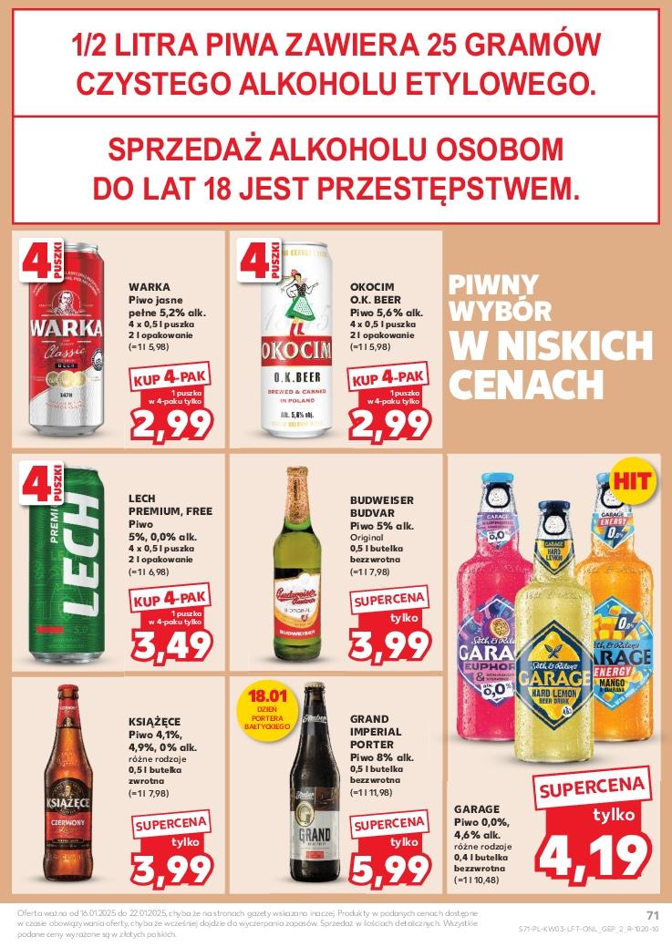 Gazetka promocyjna Kaufland str. 71