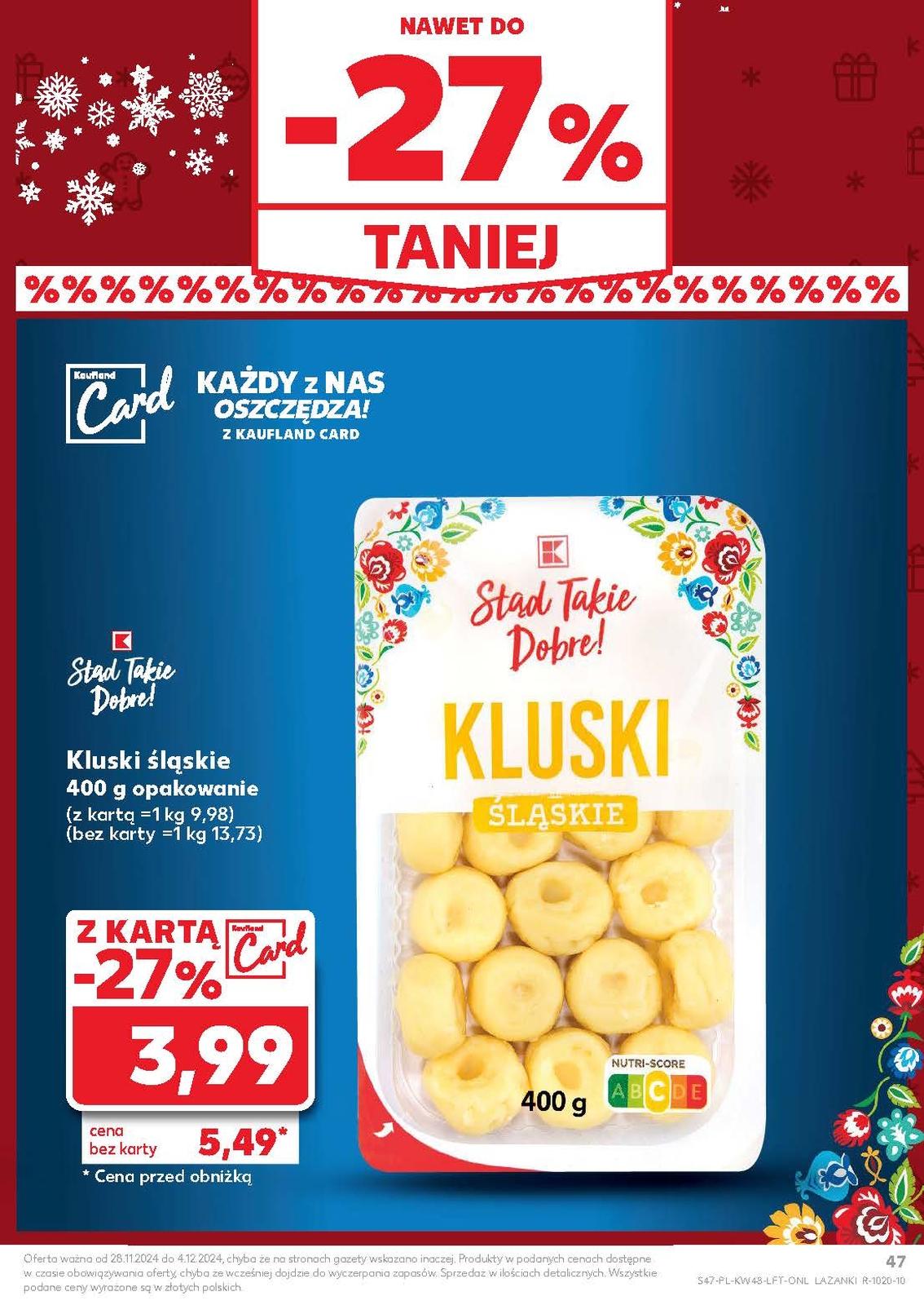 Gazetka promocyjna Kaufland str. 47