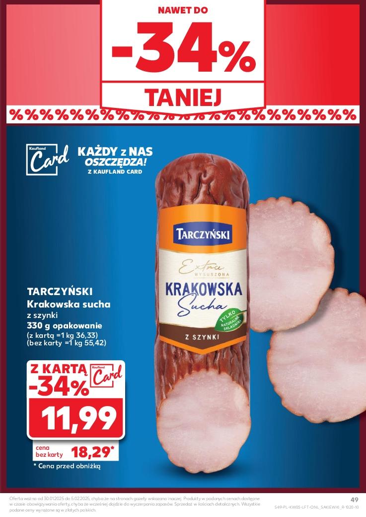 Gazetka promocyjna Kaufland str. 49