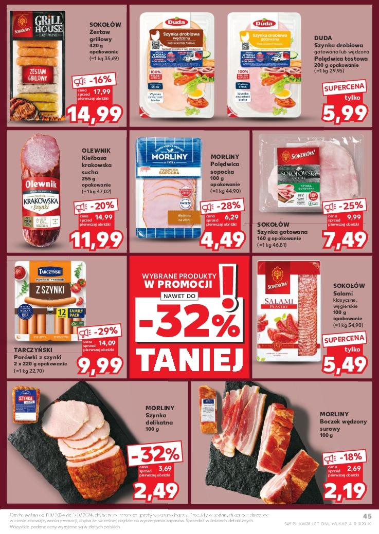 Gazetka promocyjna Kaufland str. 45
