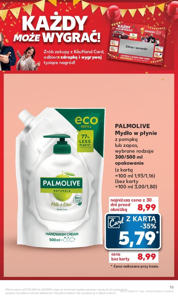 Gazetka promocyjna Kaufland str. 15