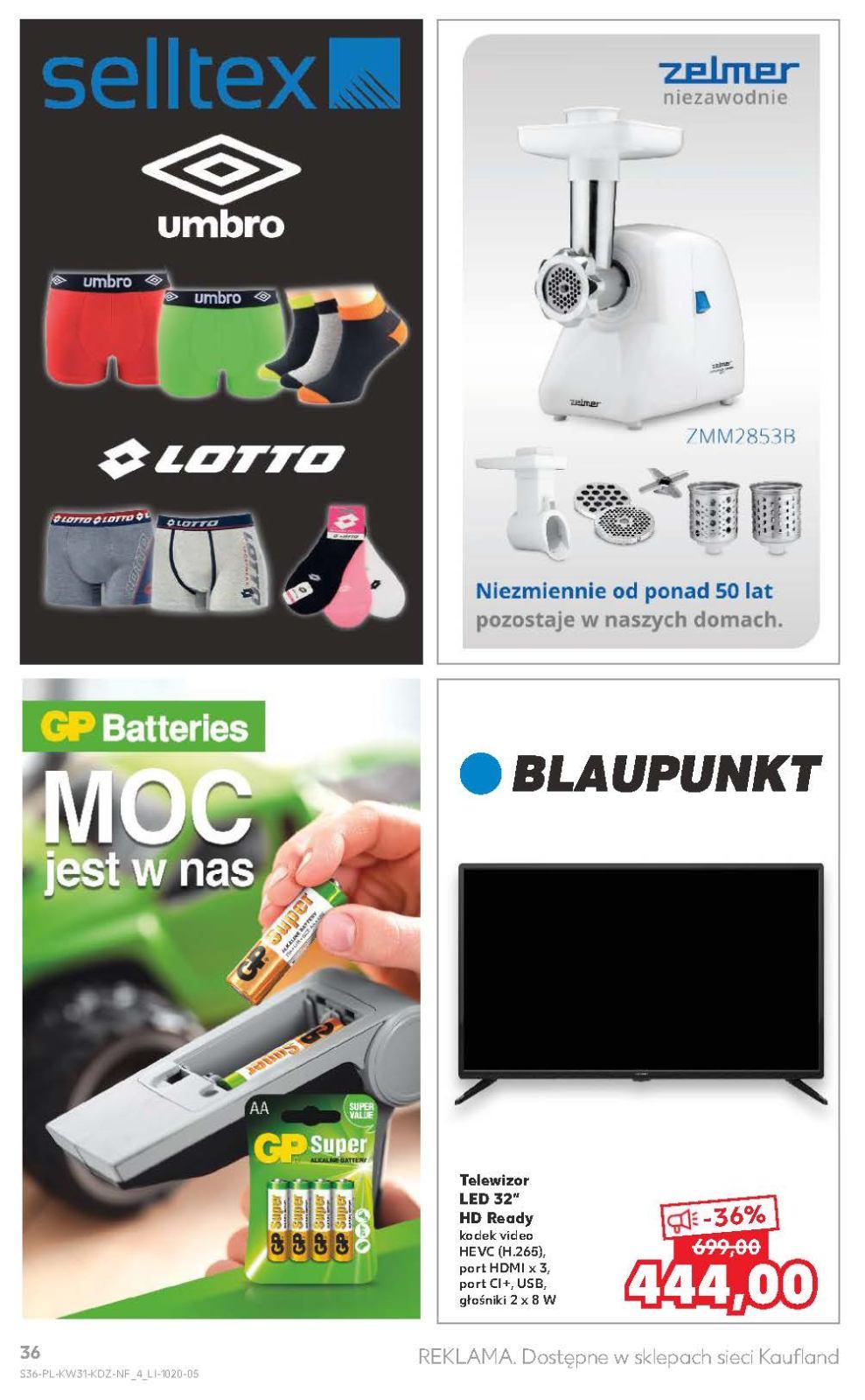 Gazetka promocyjna Kaufland str. 36