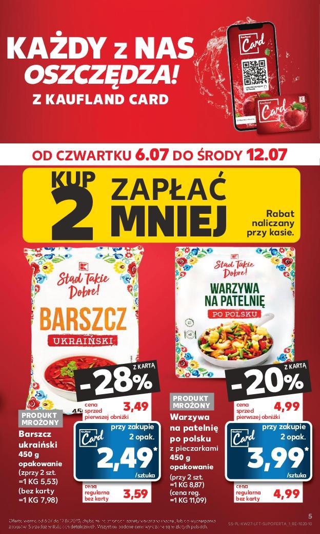 Gazetka promocyjna Kaufland str. 5