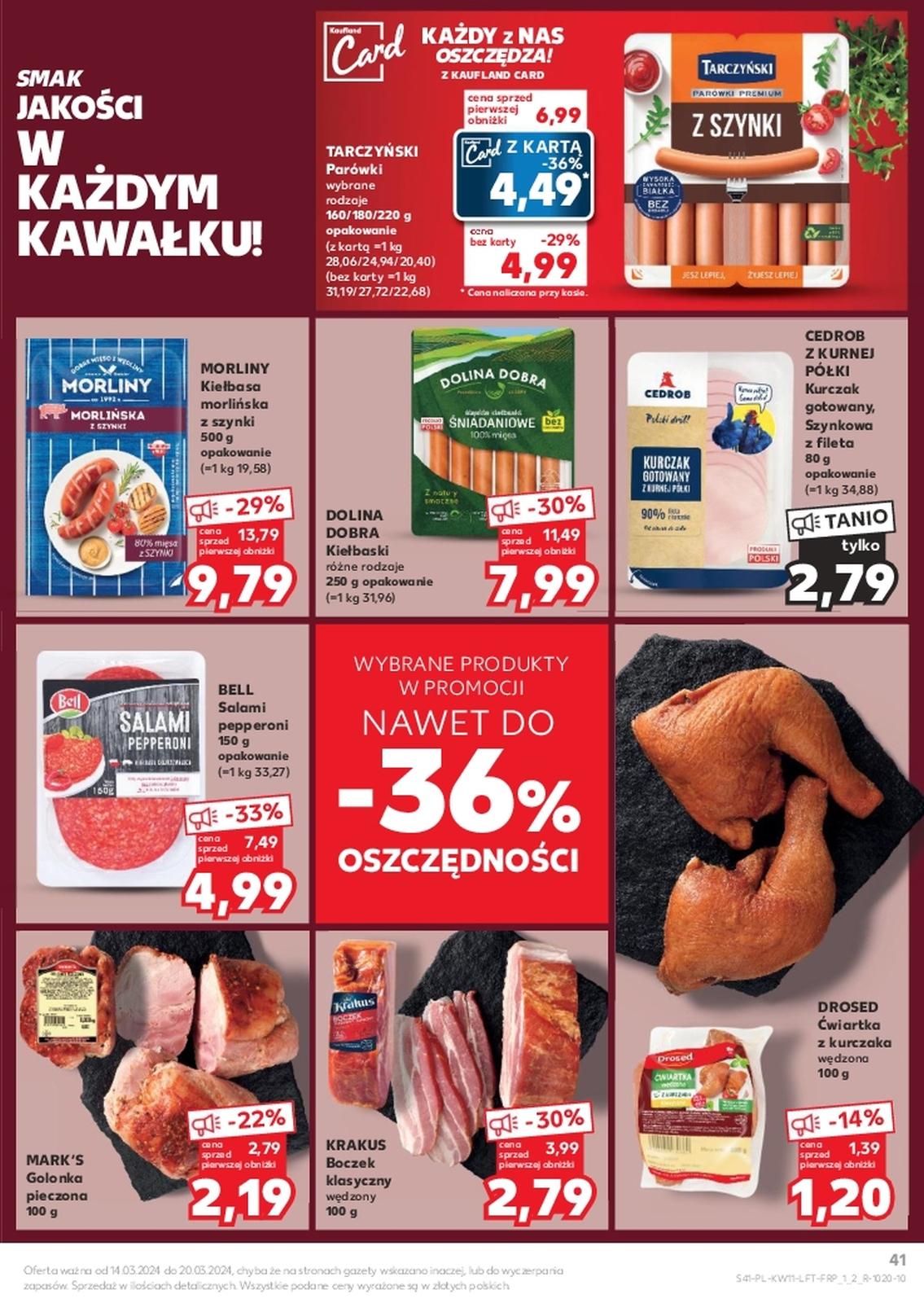 Gazetka promocyjna Kaufland str. 41