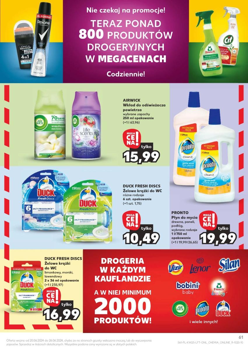 Gazetka promocyjna Kaufland str. 61