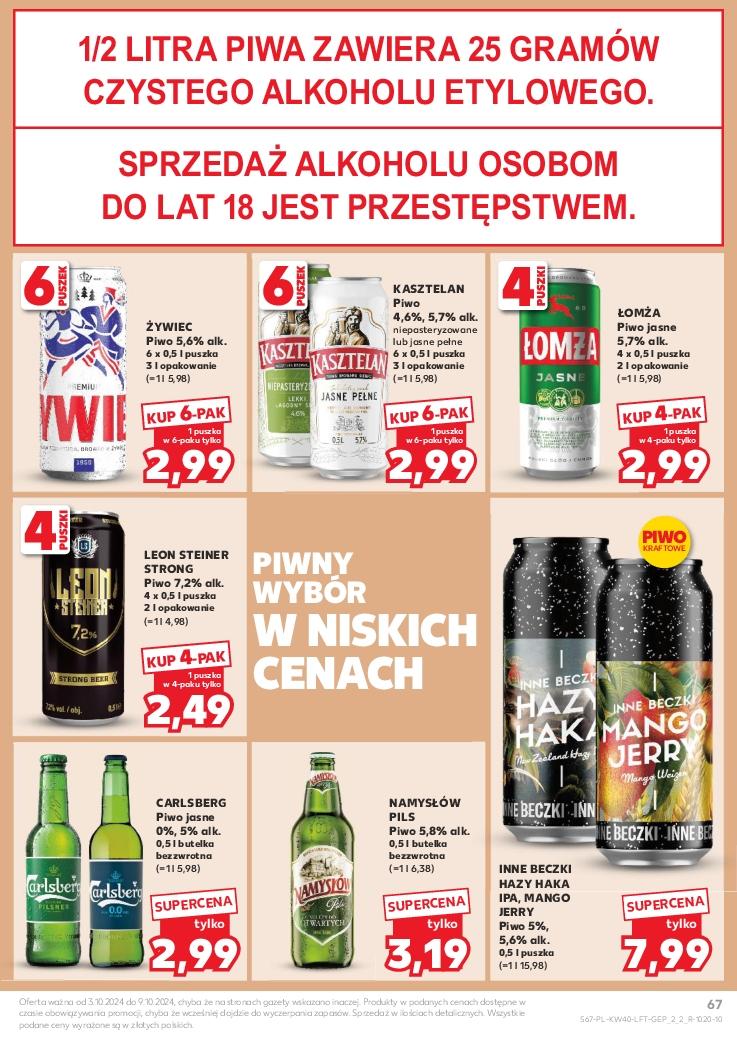 Gazetka promocyjna Kaufland str. 67