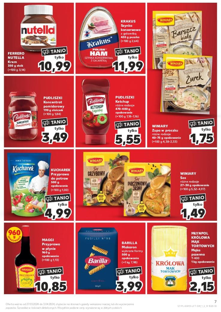 Gazetka promocyjna Kaufland str. 7