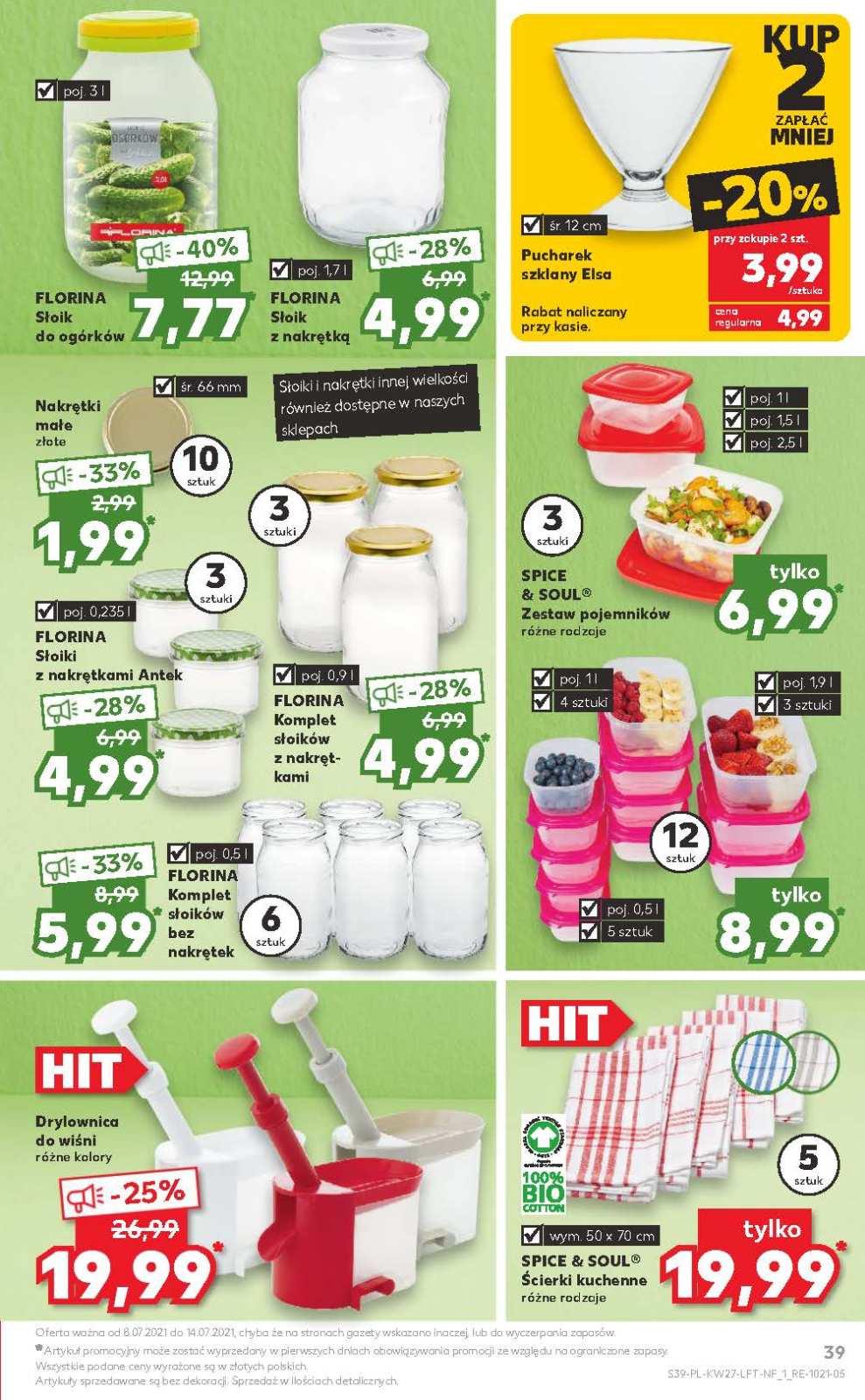 Gazetka promocyjna Kaufland str. 39