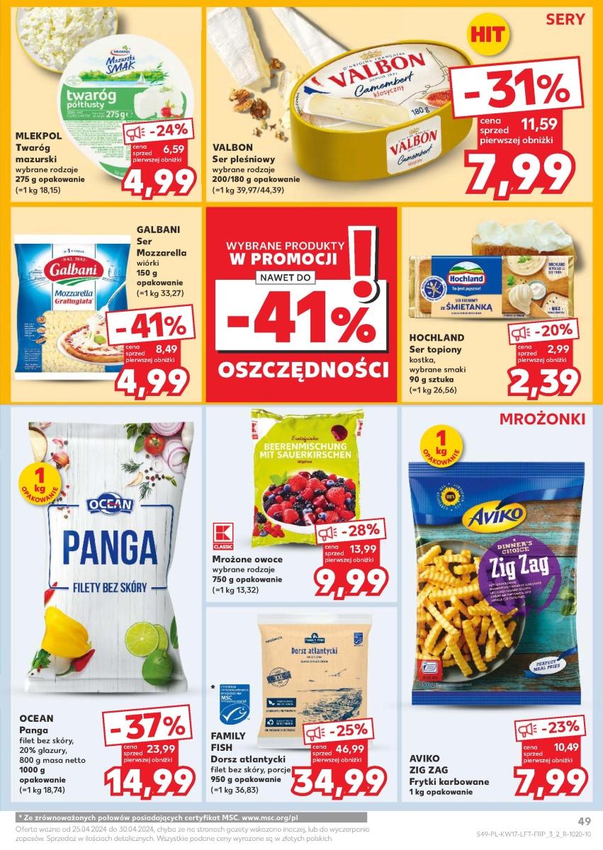 Gazetka promocyjna Kaufland str. 49