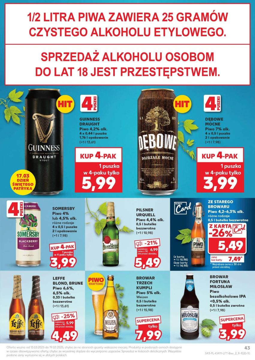 Gazetka promocyjna Kaufland str. 43