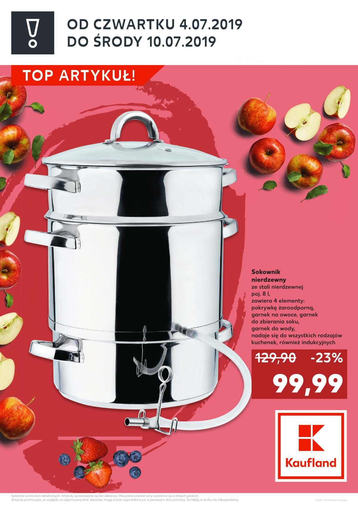 Gazetka promocyjna Kaufland str. 1