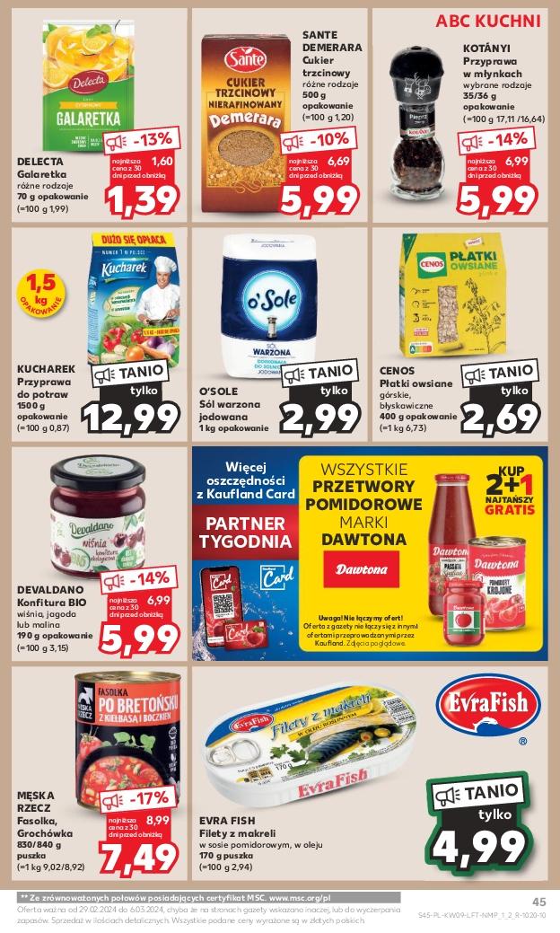 Gazetka promocyjna Kaufland str. 45
