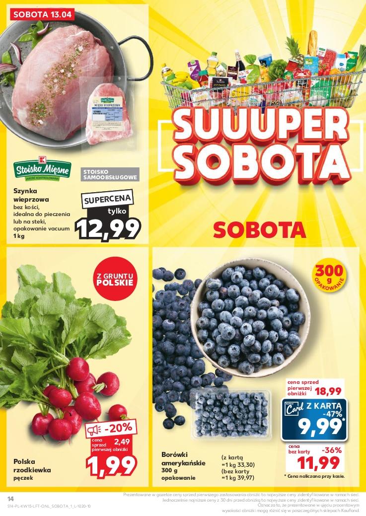 Gazetka promocyjna Kaufland str. 14
