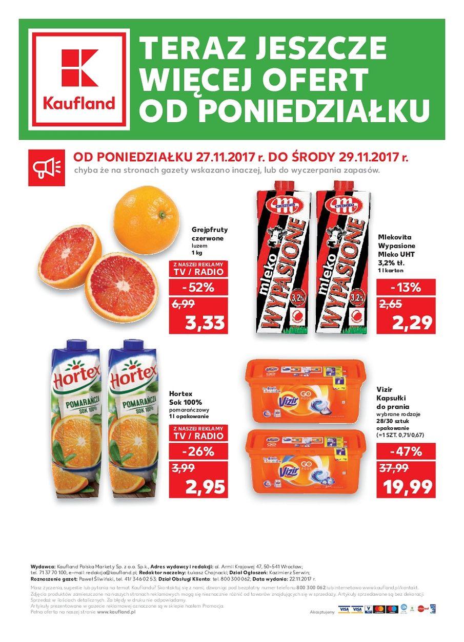 Gazetka promocyjna Kaufland str. 1