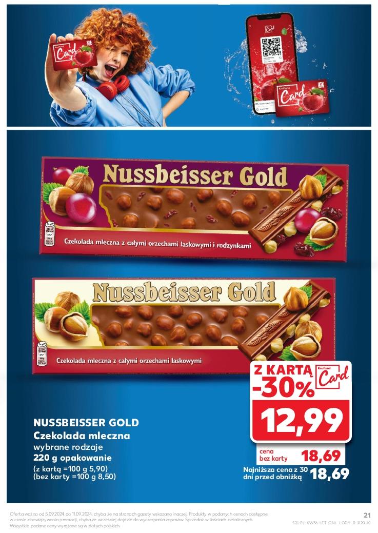 Gazetka promocyjna Kaufland str. 21