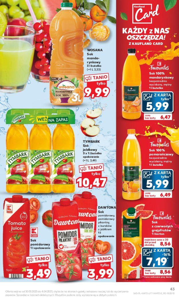 Gazetka promocyjna Kaufland str. 43
