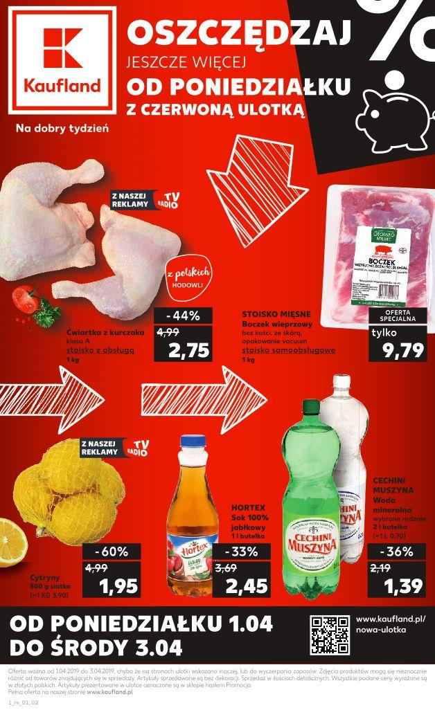 Gazetka promocyjna Kaufland str. 1
