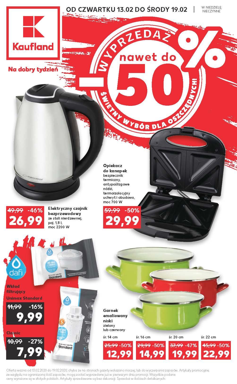 Gazetka promocyjna Kaufland str. 1