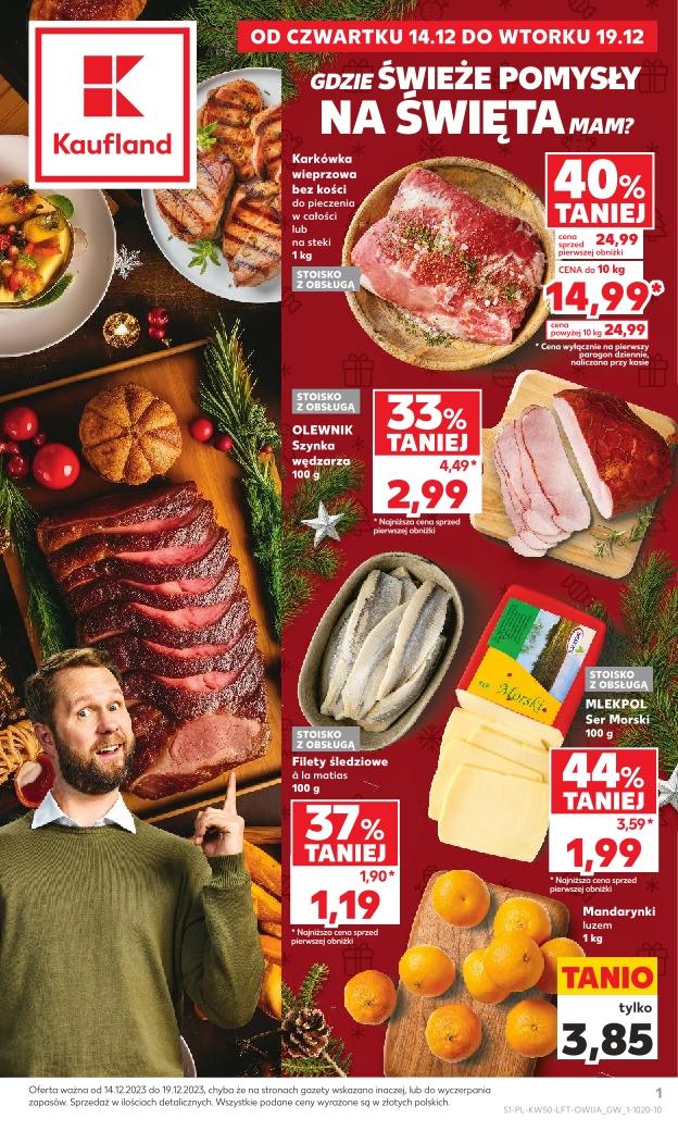 Gazetka promocyjna Kaufland str. 1