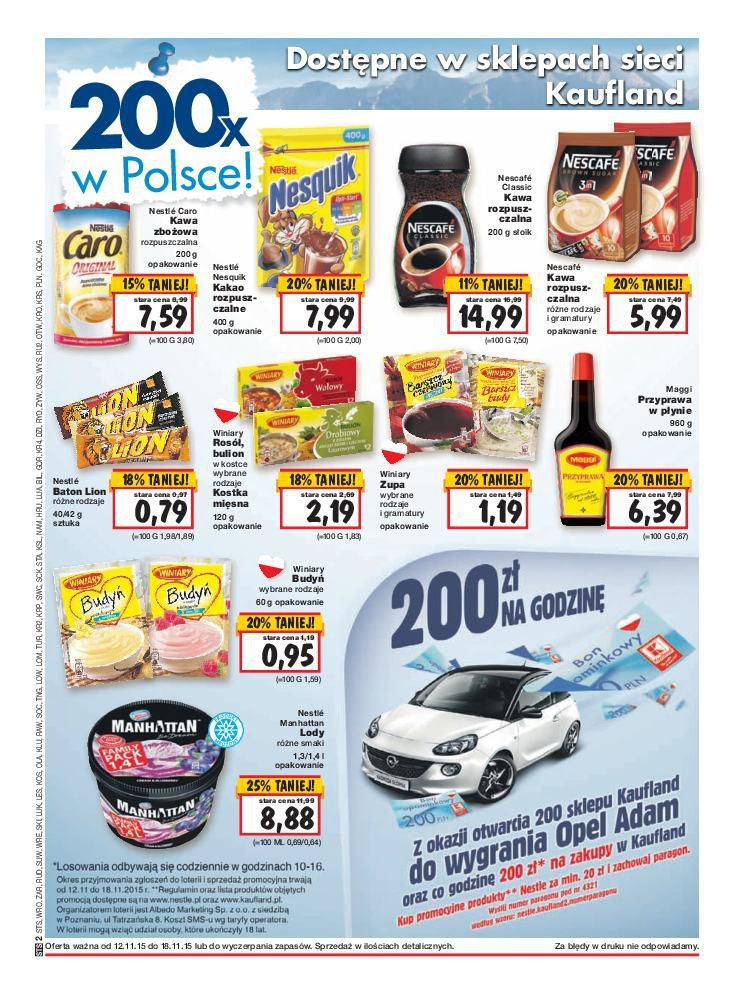 Gazetka promocyjna Kaufland str. 2