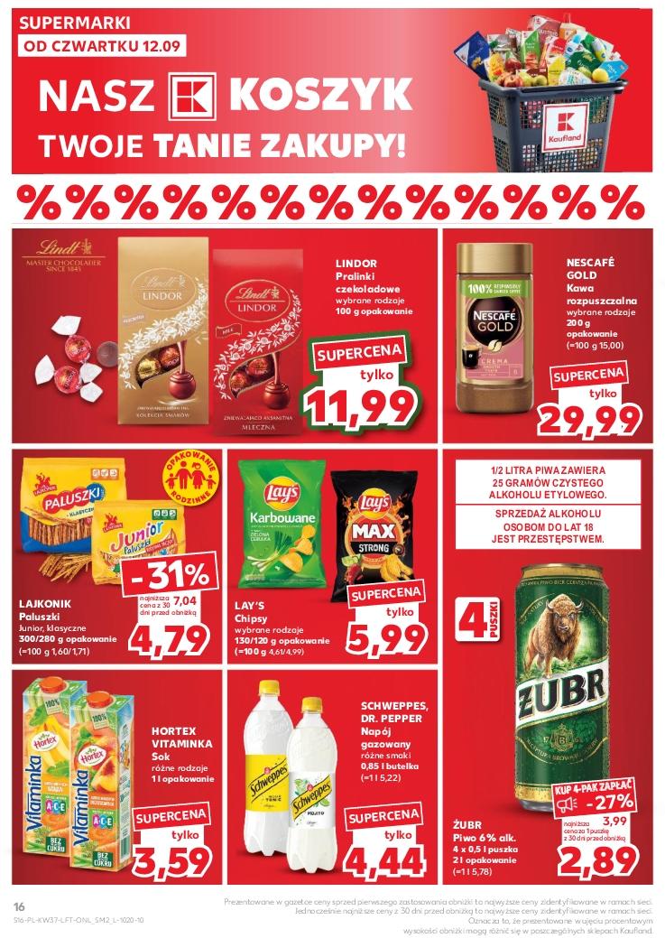 Gazetka promocyjna Kaufland str. 16