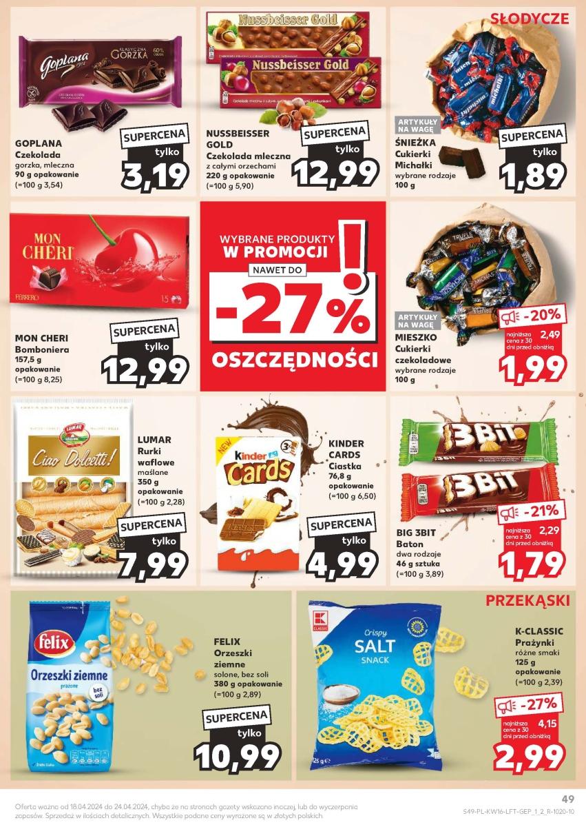 Gazetka promocyjna Kaufland str. 49