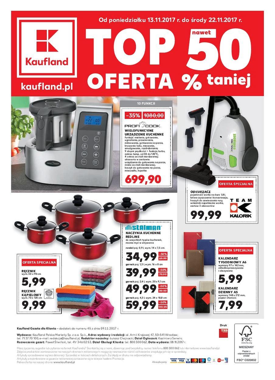 Gazetka promocyjna Kaufland str. 1