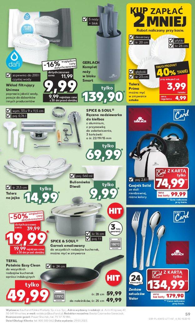 Gazetka promocyjna Kaufland str. 59
