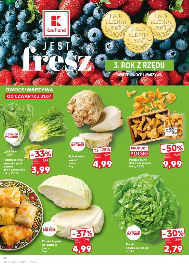 Gazetka promocyjna Kaufland str. 16