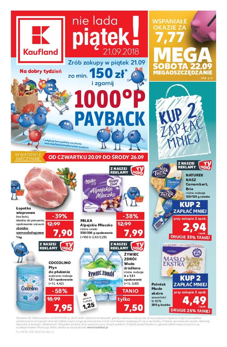 Gazetka promocyjna Kaufland str. 1
