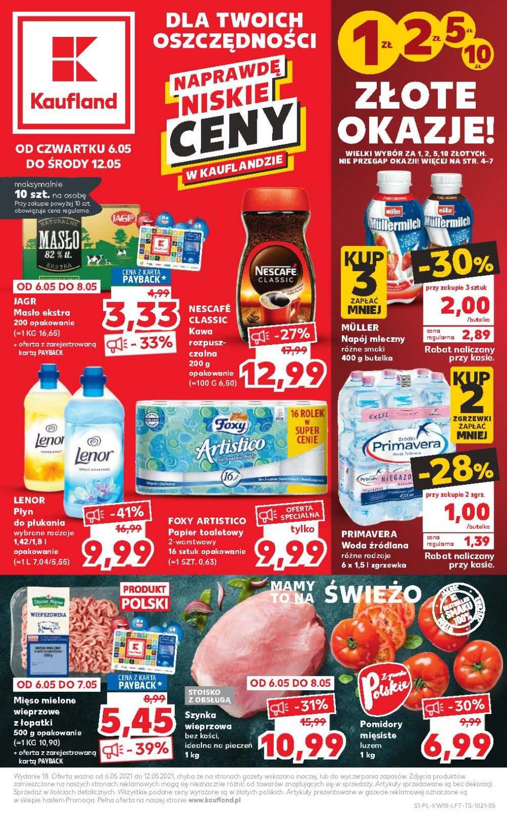 Gazetka promocyjna Kaufland str. 1