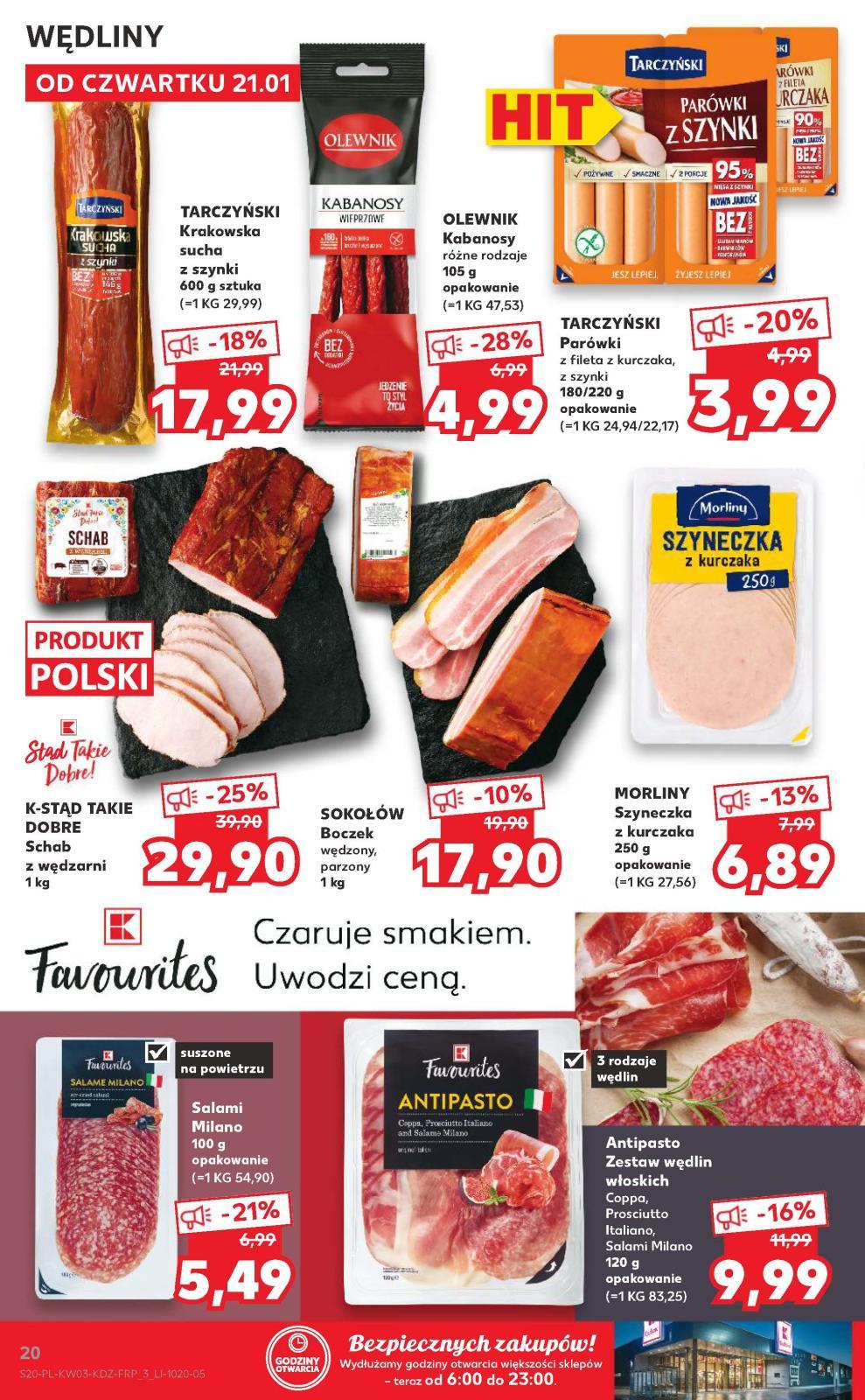 Gazetka promocyjna Kaufland str. 20