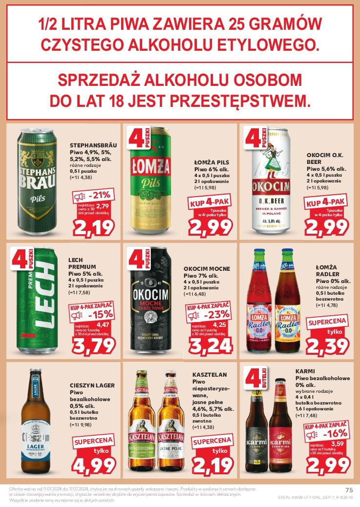 Gazetka promocyjna Kaufland str. 75