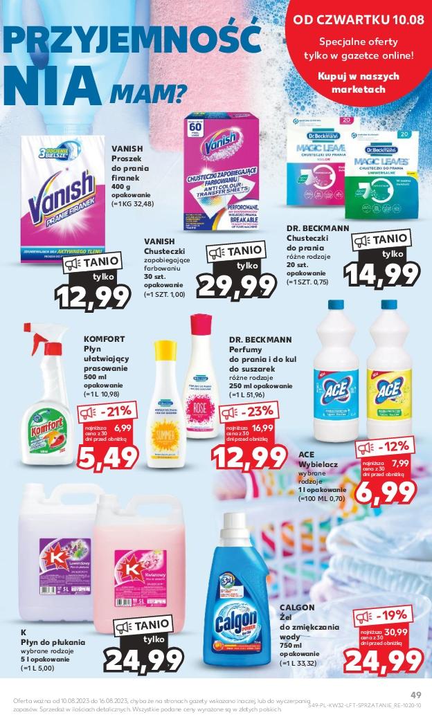 Gazetka promocyjna Kaufland str. 49