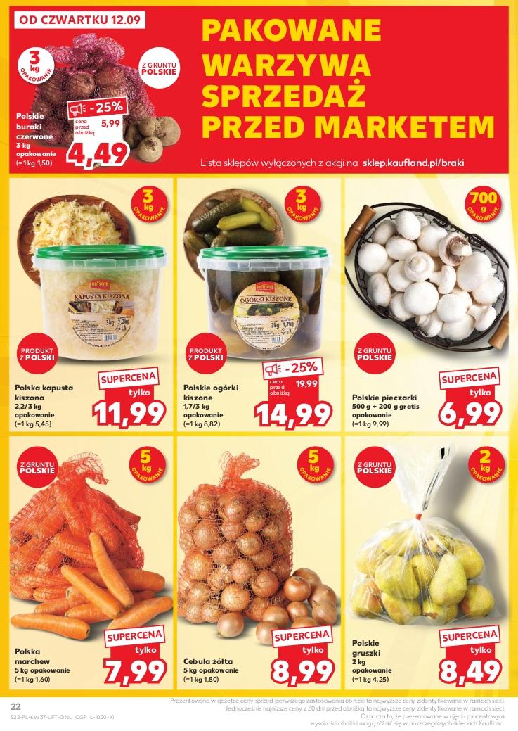 Gazetka promocyjna Kaufland str. 22