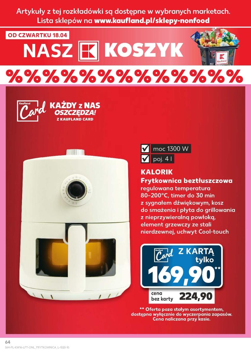 Gazetka promocyjna Kaufland str. 64