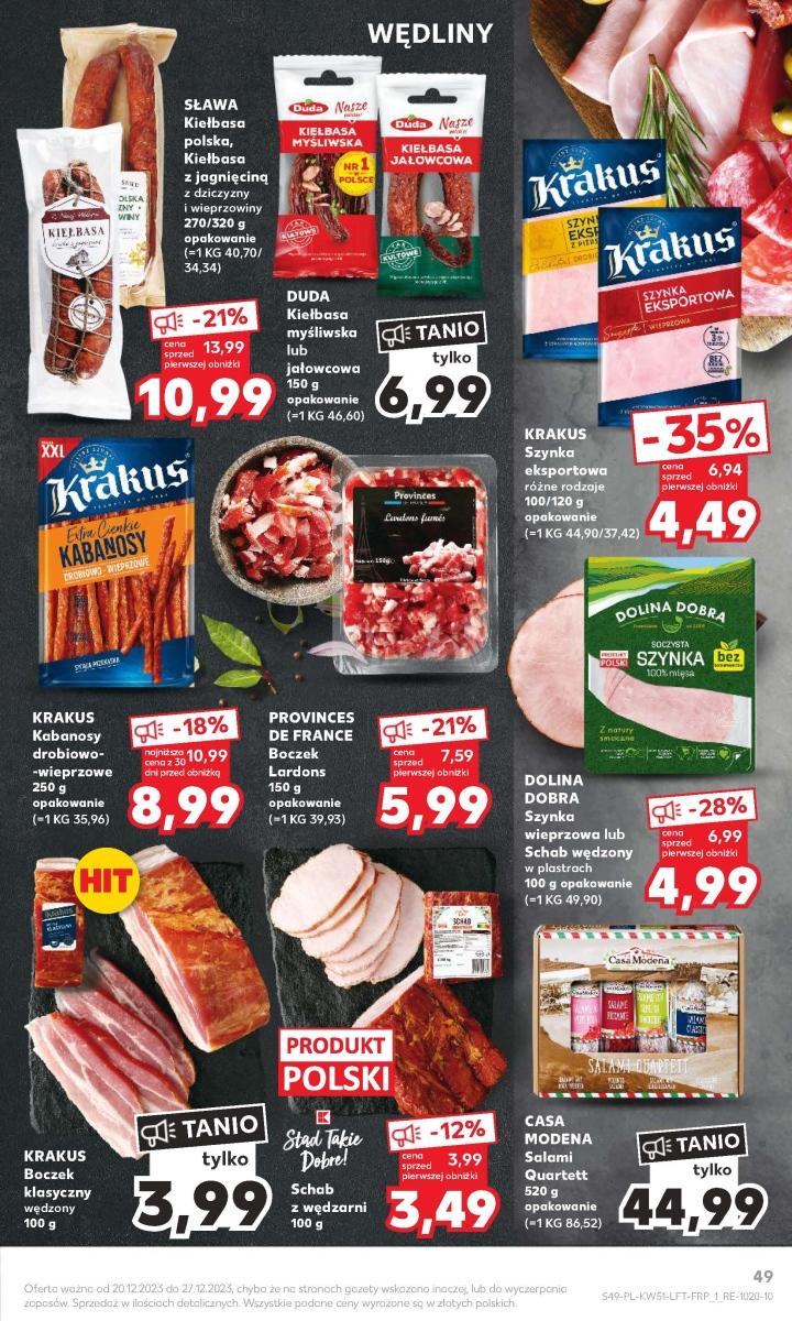 Gazetka promocyjna Kaufland str. 49