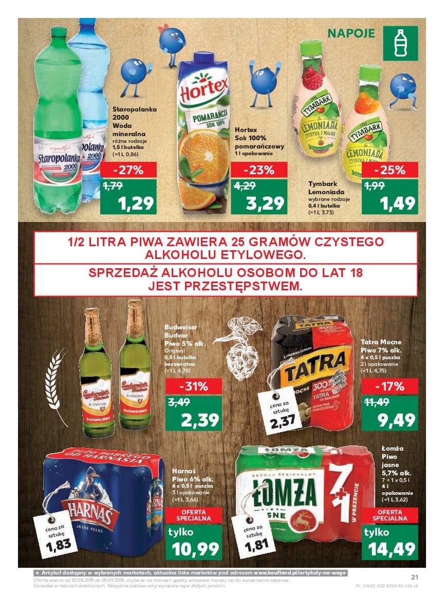 Gazetka promocyjna Kaufland str. 21