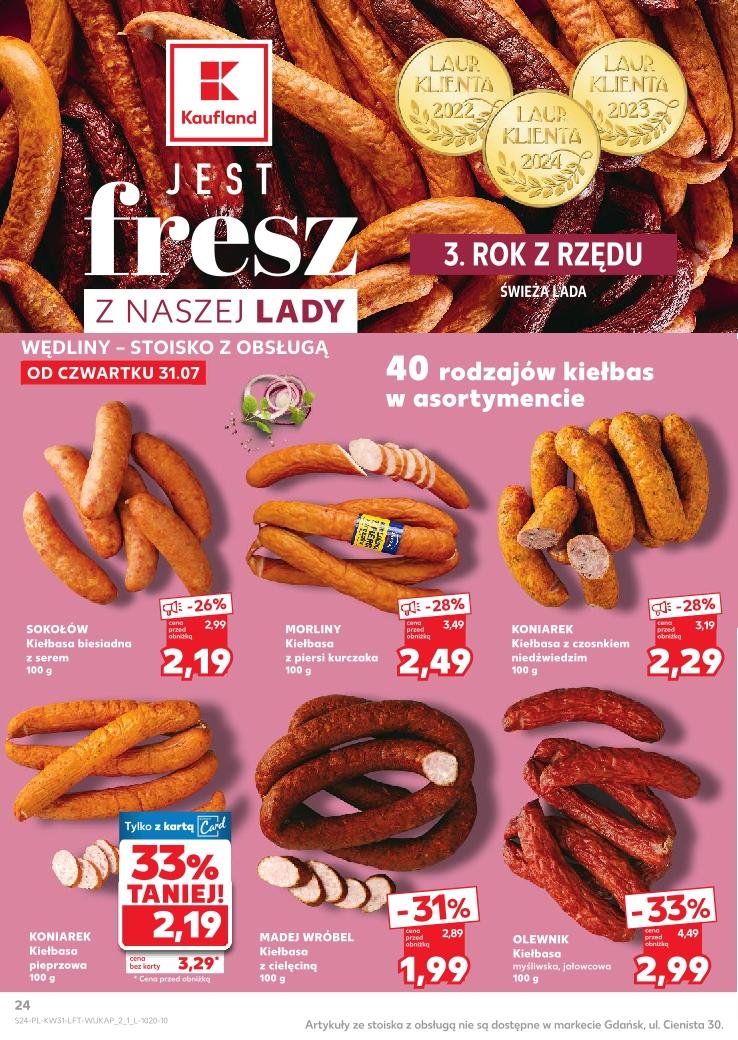 Gazetka promocyjna Kaufland str. 24