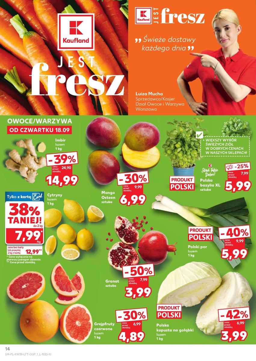 Gazetka promocyjna Kaufland str. 14