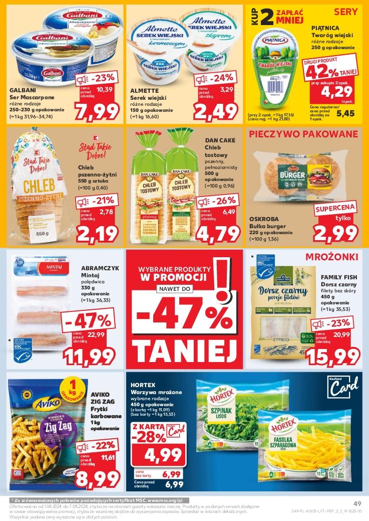 Gazetka promocyjna Kaufland str. 49
