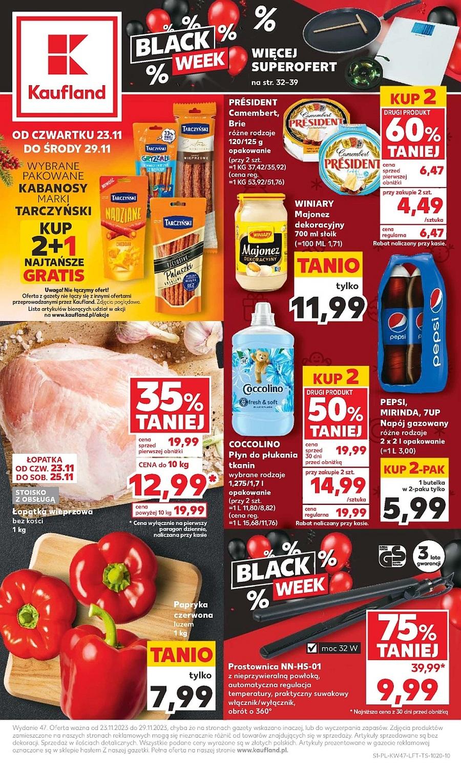Gazetka promocyjna Kaufland str. 1