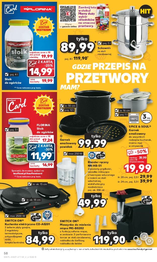 Gazetka promocyjna Kaufland str. 58
