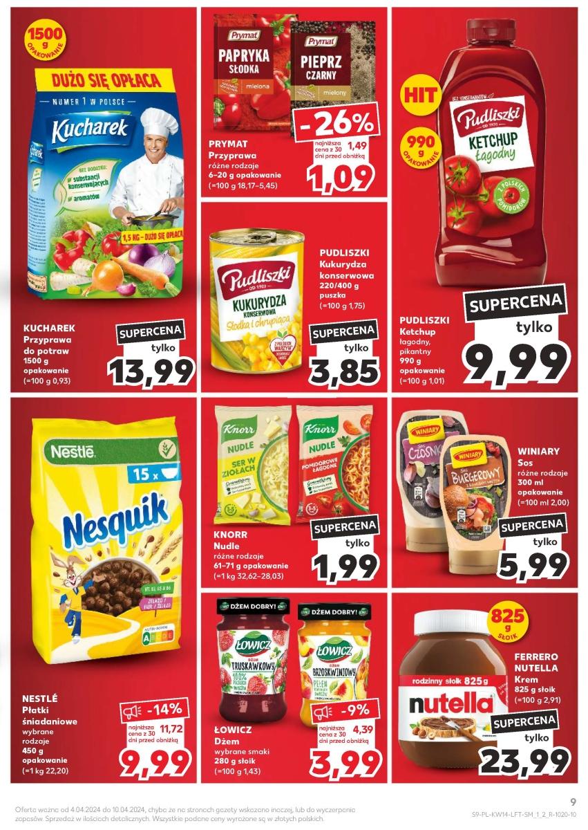 Gazetka promocyjna Kaufland str. 9