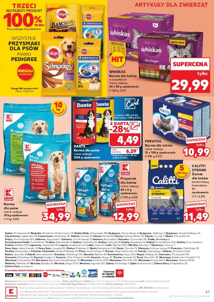 Gazetka promocyjna Kaufland str. 47