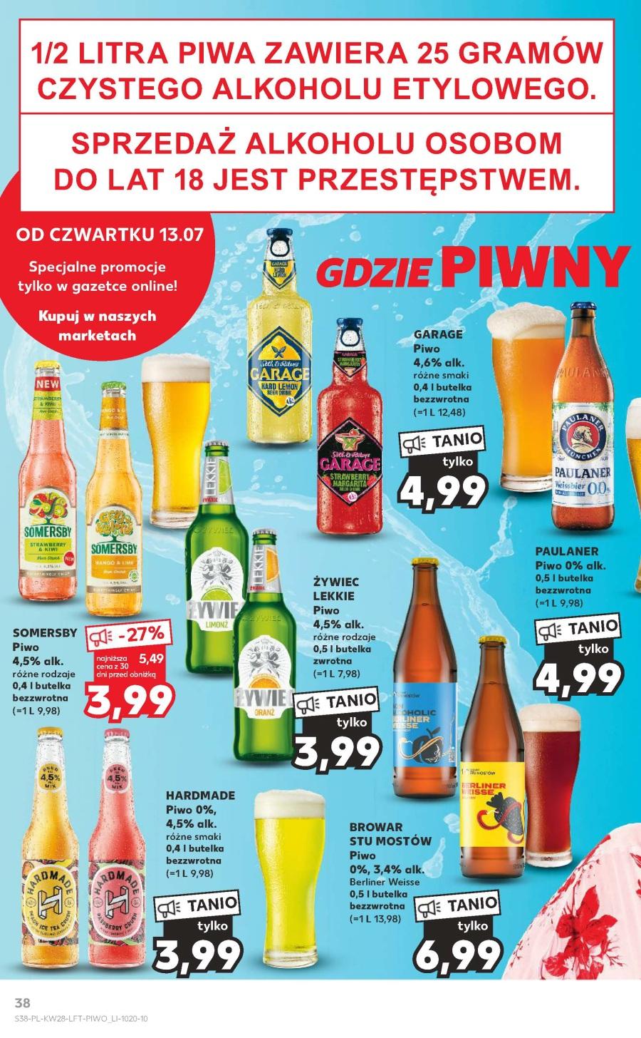 Gazetka promocyjna Kaufland str. 38