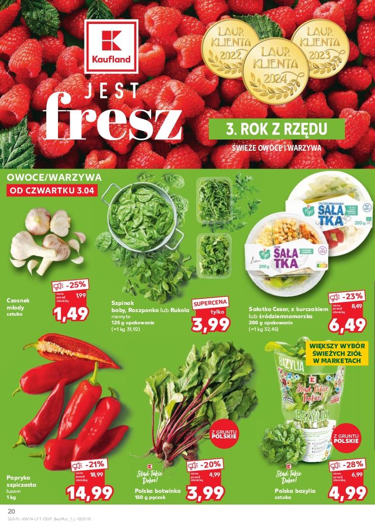 Gazetka promocyjna Kaufland str. 20